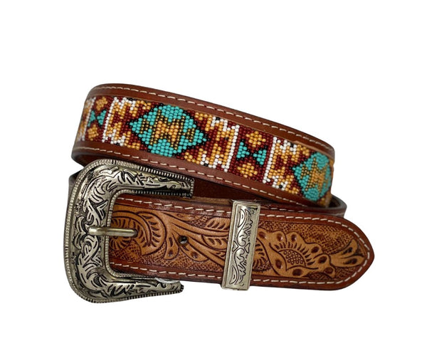 Beaded belt on sale