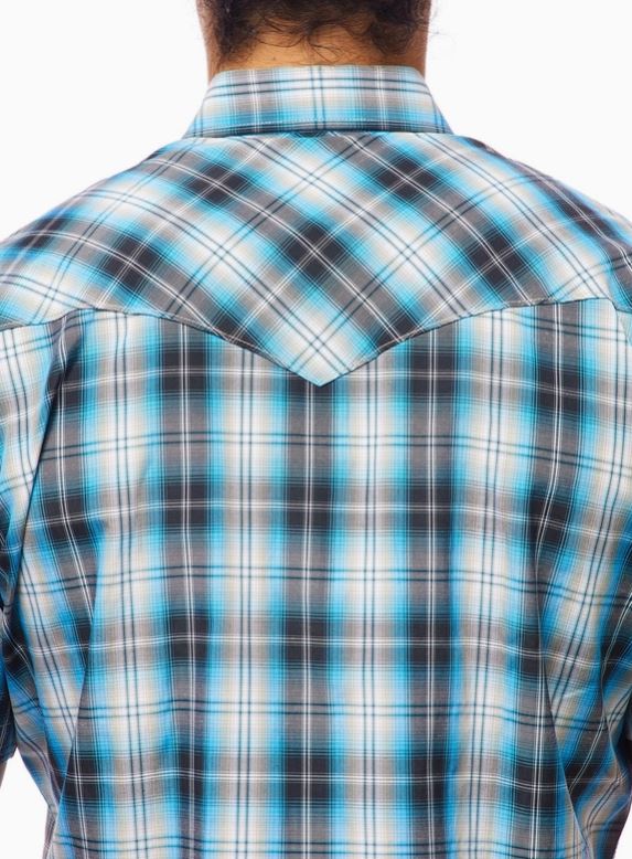 Rodeo Clothing Blue Short Sleeve Shirt