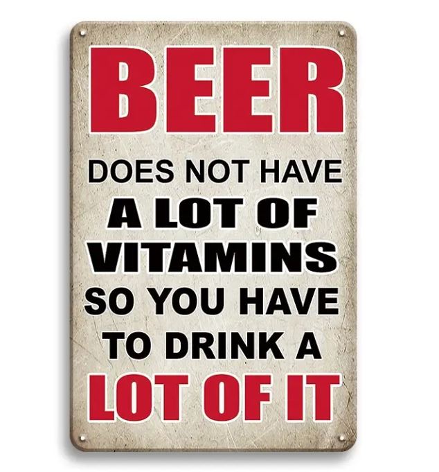Tin Bar Signs