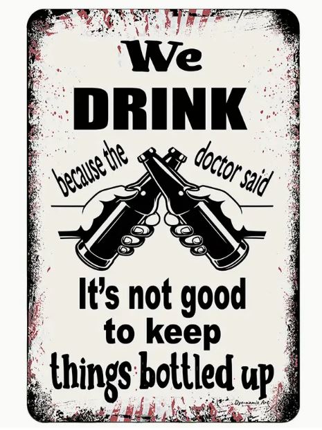 Tin Bar Signs