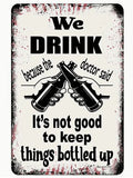 Tin Bar Signs