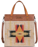 Wrangler Aztec Tote/Crossbody Handbag