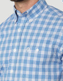 Wrangler - George Strait Collection Blue Plaid Shirt