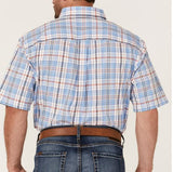 Wrangler - George Strait Collection Short Sleeve Plaid Shirt