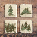 Scenery Tree Coaster Set