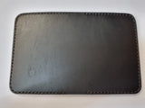 Handcrafted Black Leather Card Wallet #6