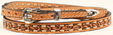 Twister Hatband 3/8"-1/4" Tapered Laced Edge