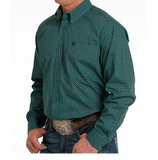 Cinch Teal Shirt