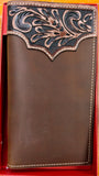 Roper Rodeo Tooled Yoke Wallet