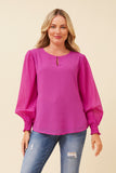 C&M Orchid Blouse