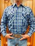 Rodeo Clothing Blue Check Shirt