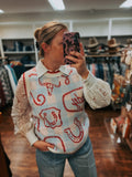 Howdy Sweater Vest