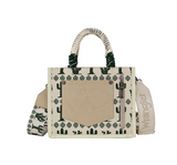 Wrangler Southwestern Rope Handle Bag - Beige