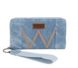 Wrangler Willa Wallet - Light Denim