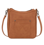 Wrangler Cilia Aztec Crossbody Bag - Tan