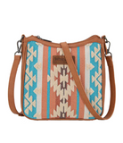 Wrangler Cilia Aztec Crossbody Bag - Tan