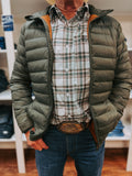 Rodeo Clothing Co Nylon Quilted Puffer Jacket