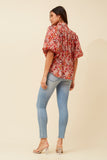 C&M Sienna Sunset Blouse
