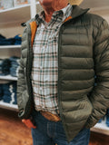 Rodeo Clothing Co Nylon Quilted Puffer Jacket