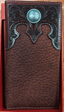 Roper Rodeo Tooled Yoke Wallet