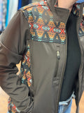 Rodeo Clothing Co Bonded Aztec Jacket