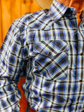 Rodeo Clothing Blue Check Shirt