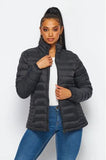 Rodeo Clothing Co Black Puffer Jacket