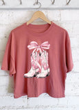 Bows & Boots Graphic Tee