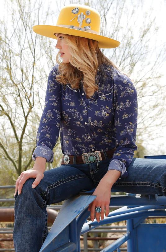 Women Shirts Mavericks Western Wear