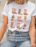 Cowgirl Boots Graphic Tee