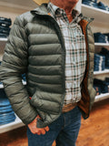Rodeo Clothing Co Nylon Quilted Puffer Jacket