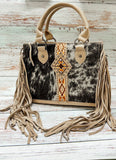 Trinity Ranch Hair on Hide Tote Crossbody