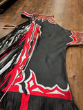 Rodeo Chaps - Red & Black