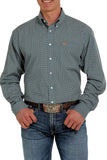 Cinch Blue Geo Shirt