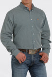 Cinch Blue Geo Shirt