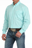 Cinch Classic Fit Mint Geo Shirt