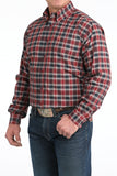 Cinch Classic Fit Red Check Shirt