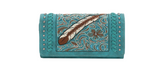 Montana West Embroidered Wallet