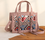 Montana West Aztec Tapestry Mini Tote/Crossbody