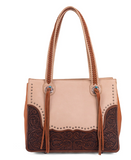 Montana West Tooled Collection Tote