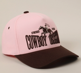 Cowboy Obsessed Pink Cap