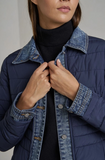 Denim Puffer Jacket