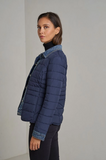 Denim Puffer Jacket