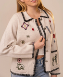 Ship Stitch Embroided Sweater