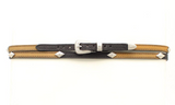 Twister 3/8 Genuine Leather Hatband with Diamond Conchos