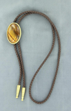 Double S Adult Western Bolo Tigers Eye