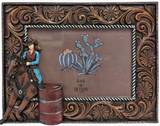 Barrel Racer Photo Frame 6X4