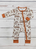 Baby Western Rodeo Zip Sleeper