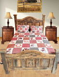 Westen Checkered Quilted Queen 3PCE Set