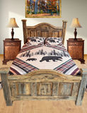 Rustic Bears Quilted Queen 3PCE Set